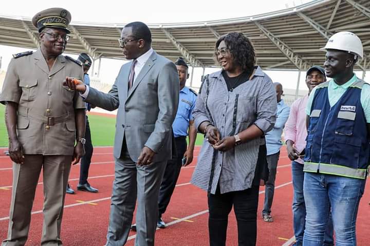 COTE D’IVOIRE- Réception administrative  provisoire du stade de Yamoussoukro