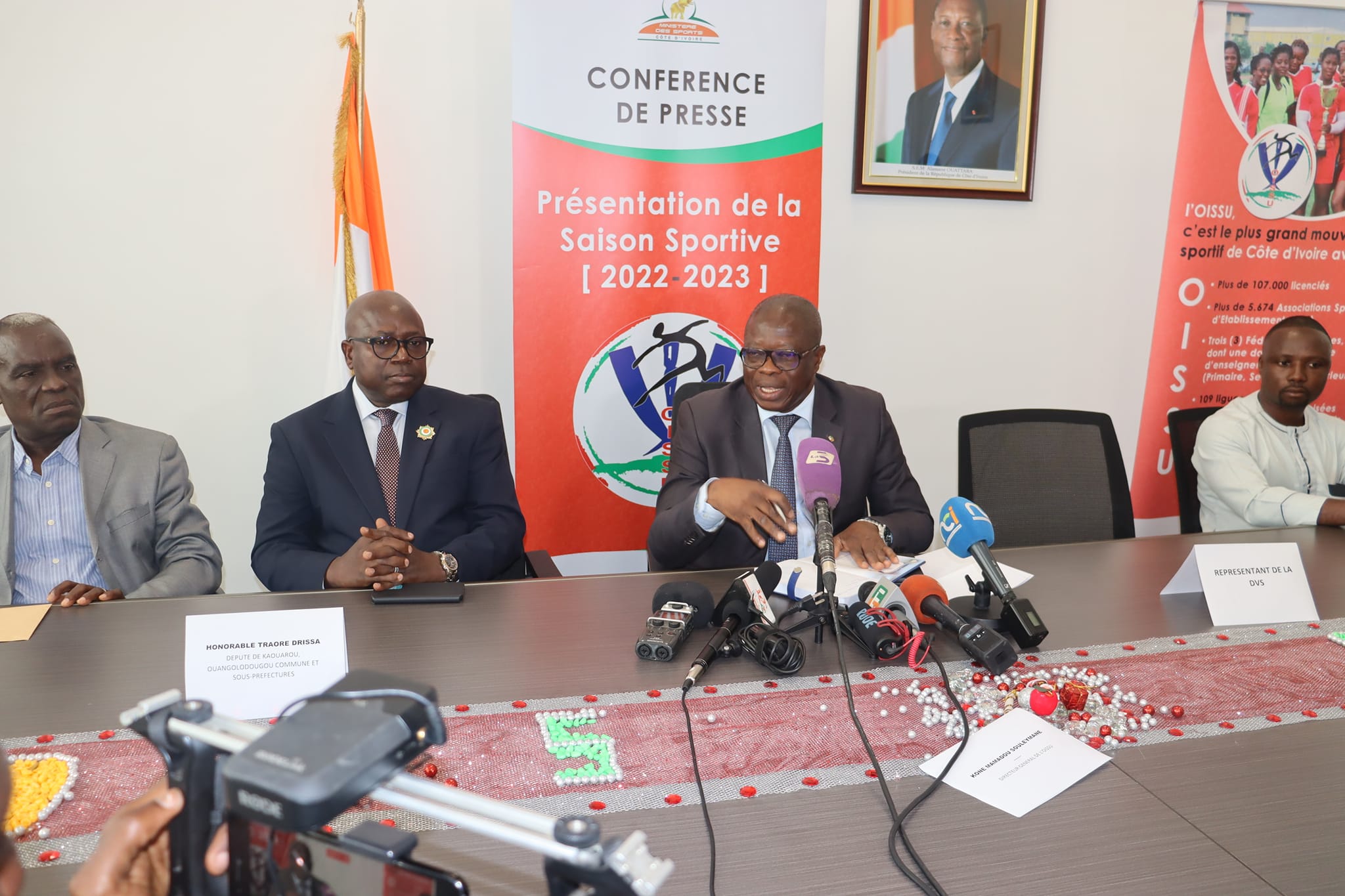 Côte d’Ivoire : l’Office ivoirien des sports scolaires et universitaires (OISSU) annonce la saison sportive 2022-2023