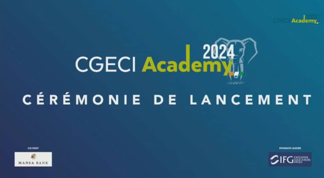 PRÉSENTATION DES OFFRES COMMERCIALES DE LA CGECI ACADEMY 2024